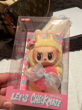 Authentic Pop Mart LET'S CHECKMATE labubu